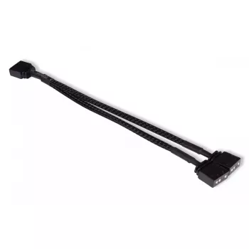 RGB splitter cable Alphacool 18704 Black 150mm 5V