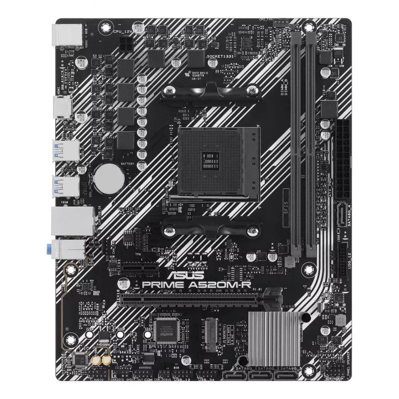 Motherboard ASUS PRIME A520M-R, AMD A520, Socket AM4, micro ATX