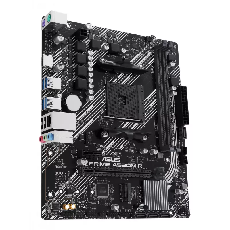Motherboard ASUS PRIME A520M-R, AMD A520, Socket AM4, micro ATX