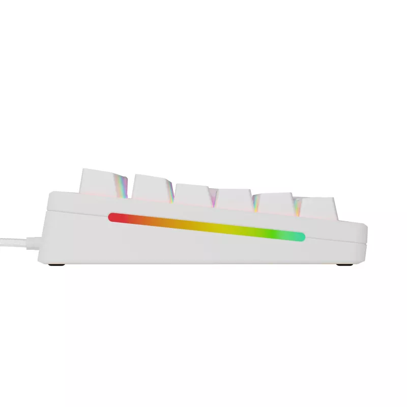 Mechanical Full-size (100%) Wired Keyboard GLORIOUS GMMK 3 HE — White, USB, QWERTY, RGB