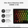 Mechanical Full-size (100%) Wired Keyboard GLORIOUS GMMK 3 HE — White, USB, QWERTY, RGB