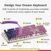 Mechanical Full-size (100%) Wired Keyboard GLORIOUS GMMK 3 HE — White, USB, QWERTY, RGB
