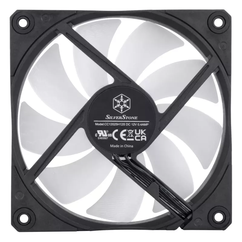 Fan Silverstone Shark Force 120 ARGB 2500 RPM 4.66 mmH2O