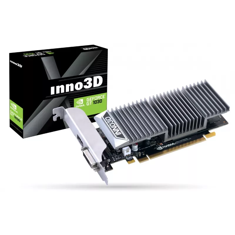 INNO3D Graphics Card NVIDIA GeForce Gt 1030 2GB Gddr5 Low Profile Gddr5 2GB Pci-e
