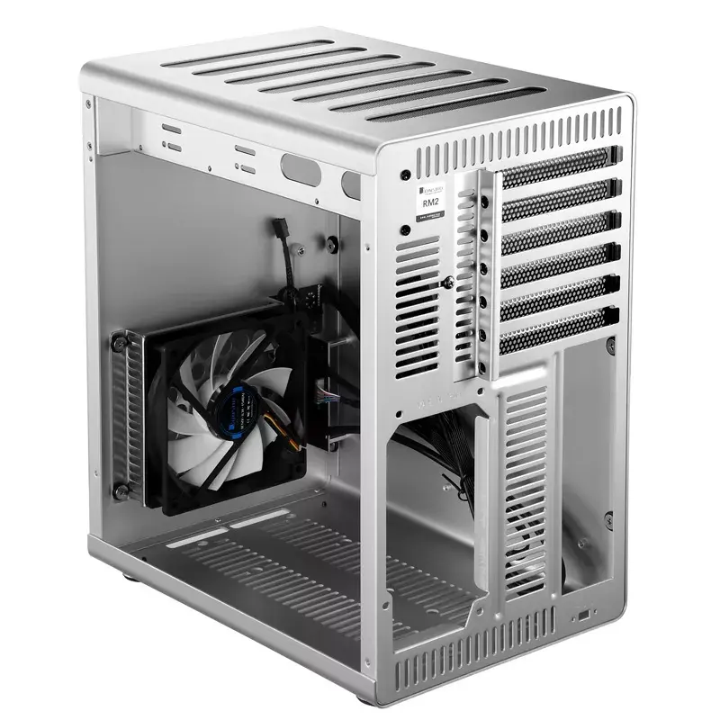 PC Case Jonsbo RM2 Silver ATX ITX micro ATX 120mm Fans
