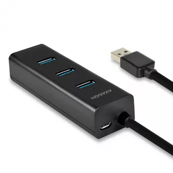 Axagon HUE-S2BP 4x USB 3.0 CHARGING hub w. 1.2m cable incl. AC adapter
