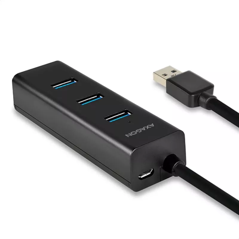 Axagon HUE-S2BP 4x USB 3.0 CHARGING hub w. 1.2m cable incl. AC adapter