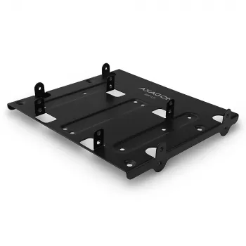 Axagon RHD-435 bracket for 4x 2.5 inch or 2x 2.5 inch HDD/SSD & 1x 3.5 inch HDD into 5.25 inch bay, metal