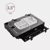 Axagon RHD-435 bracket for 4x 2.5 inch or 2x 2.5 inch HDD/SSD & 1x 3.5 inch HDD into 5.25 inch bay, metal