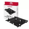 Axagon RHD-435 bracket for 4x 2.5 inch or 2x 2.5 inch HDD/SSD & 1x 3.5 inch HDD into 5.25 inch bay, metal