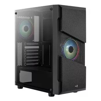 Aerocool Menace Saturn RGB Midi Tower Black