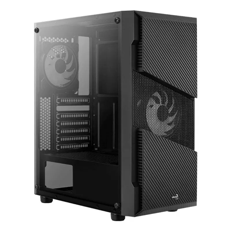 Aerocool Menace Saturn RGB Midi Tower Black