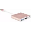 USB-C to HDMI Video Adapter SILVERSTONE EP08 (USB‑C 3.1, HDMI) Pink