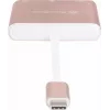 USB-C to HDMI Video Adapter SILVERSTONE EP08 (USB‑C 3.1, HDMI) Pink