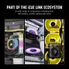 CORSAIR Icue Link Lx140-r RGB 140mm Pwm Reverse Fans Starter Kit - White