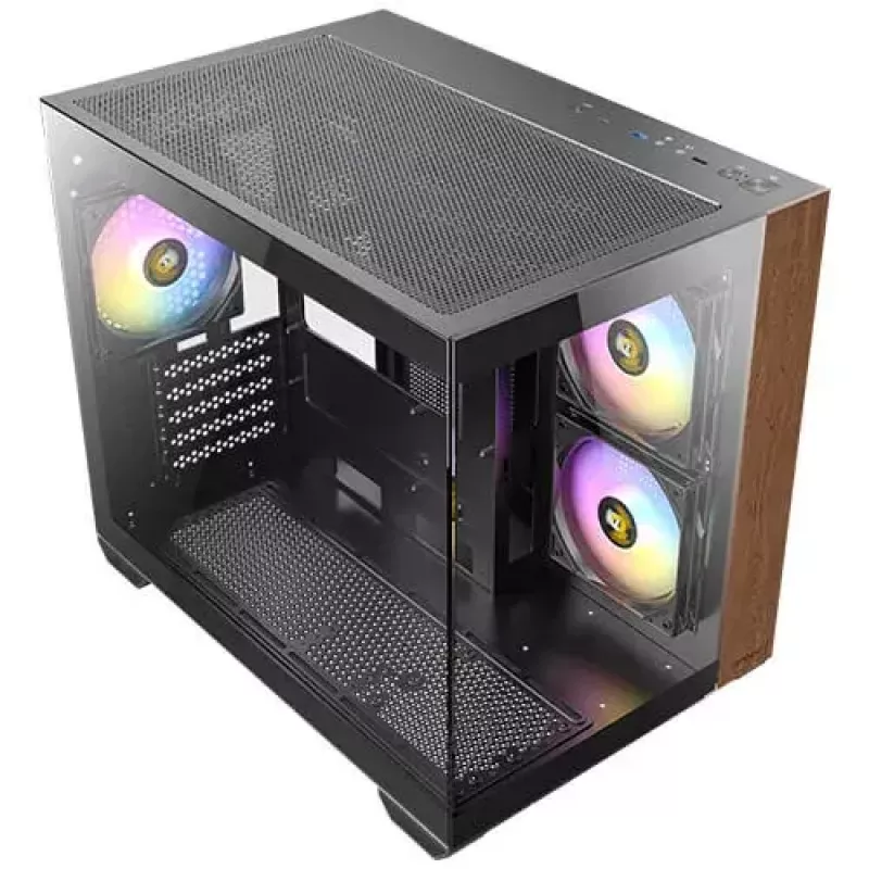 PC Case Antec CX600M Midi Tower Black, Wood