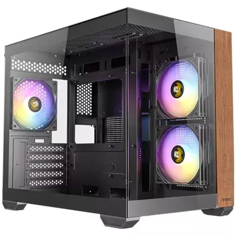PC Case Antec CX600M Midi Tower Black, Wood
