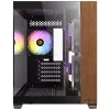 PC Case Antec CX600M Midi Tower Black, Wood