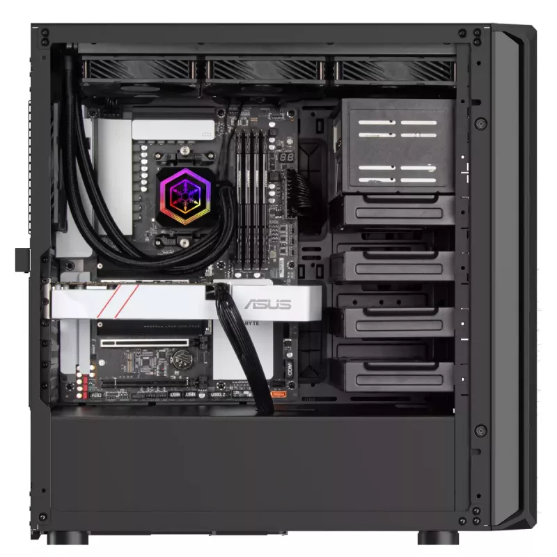 PC Case Silverstone SETA D1 Midi Tower Black