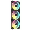 CORSAIR Qx RGB Series Icue Link Qx120 RGB 120mmmagnetic Dome RGB Fan Starter Kit