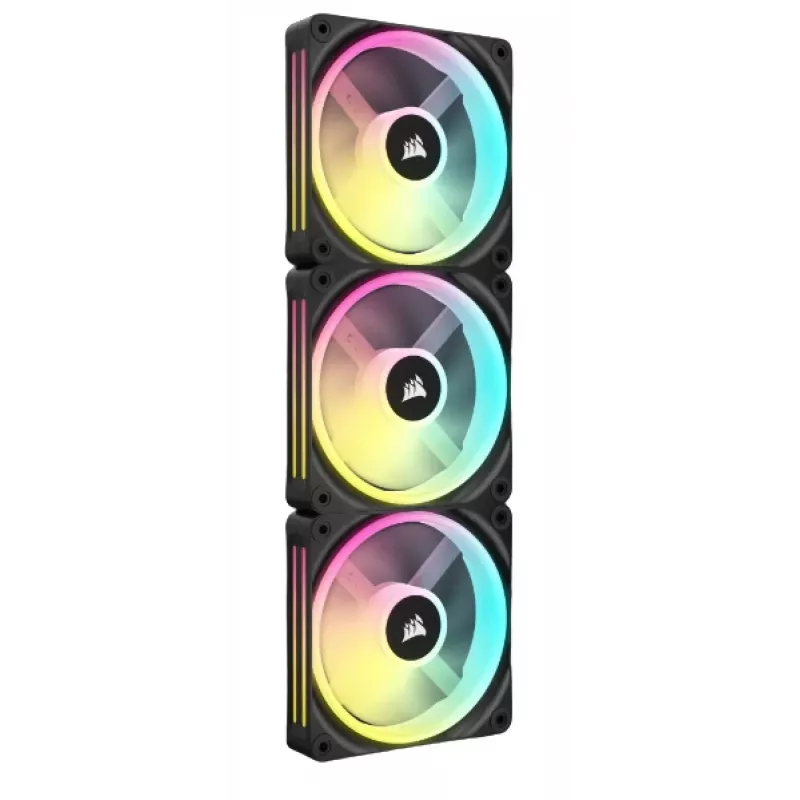 CORSAIR Qx RGB Series Icue Link Qx120 RGB 120mmmagnetic Dome RGB Fan Starter Kit