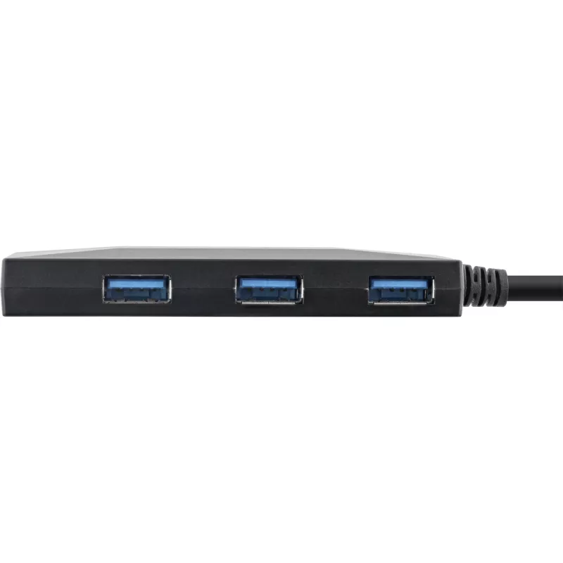 InLine USB 3.2 Gen.1 Hub, USB-C to 2 Port USB-C and 3 Port USB-A, with PSU