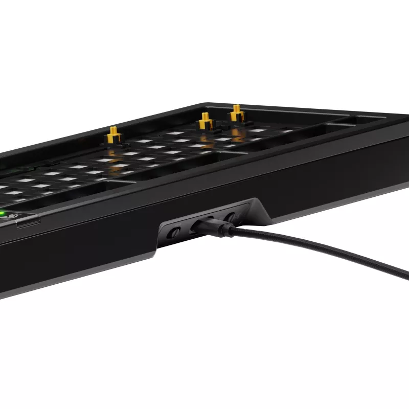 Mechanical Keyboard GLORIOUS GMMK 3 PRO 75% Barebones Wired USB, RGB, Black, 2 m cable