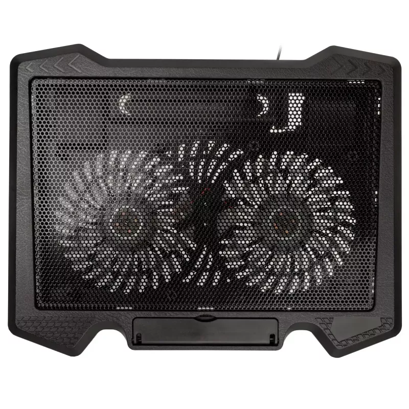 Laptop cooling pad Kolink KL-N200 for up to 39.6 cm (15.6 inch) laptops, 2 fans 140 mm, USB powered, black