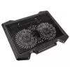 Laptop cooling pad Kolink KL-N200 for up to 39.6 cm (15.6 inch) laptops, 2 fans 140 mm, USB powered, black