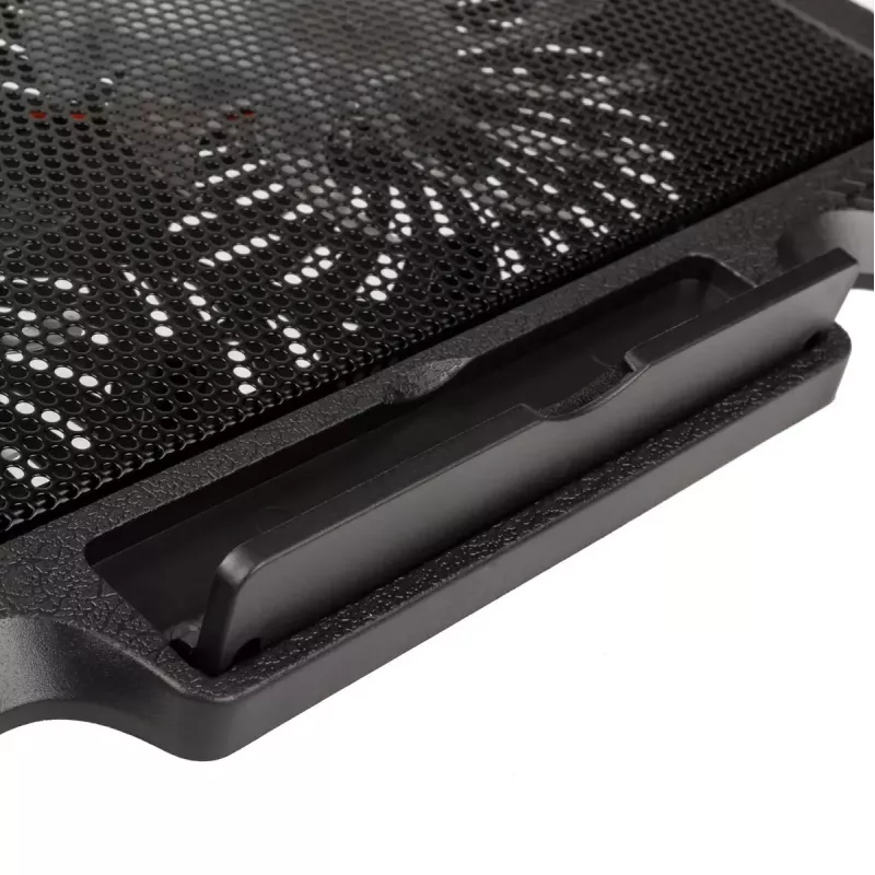 Laptop cooling pad Kolink KL-N200 for up to 39.6 cm (15.6 inch) laptops, 2 fans 140 mm, USB powered, black