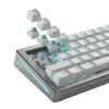 Keyboard switches GLORIOUS Lynx HE — 36-piece polycarbonate cyan translucent set, compatible with GMMK 3 HE