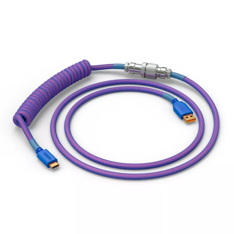 Coiled USB cable GLORIOUS GMMK Nebula 1.5 m RGB for keyboards