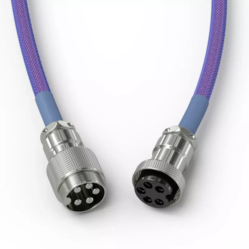 Coiled USB cable GLORIOUS GMMK Nebula 1.5 m RGB for keyboards