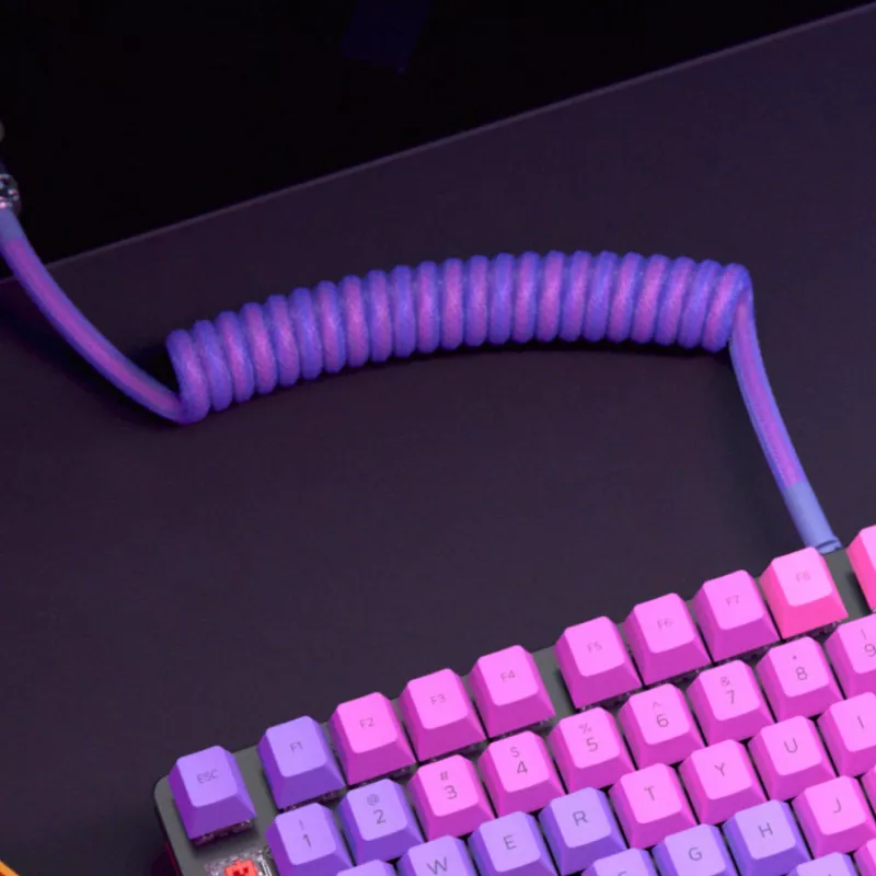 Coiled USB cable GLORIOUS GMMK Nebula 1.5 m RGB for keyboards