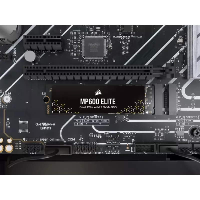CORSAIR SSD - 1TB - M.2 PCI-E MP600 Elite GEN4 x4 NVMe 1.4