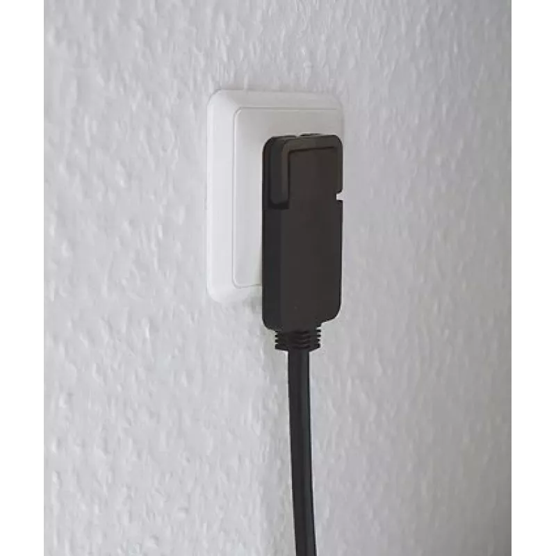 BRENNENSTUHL Short Extension Cable With Angled Flat Plug 2m