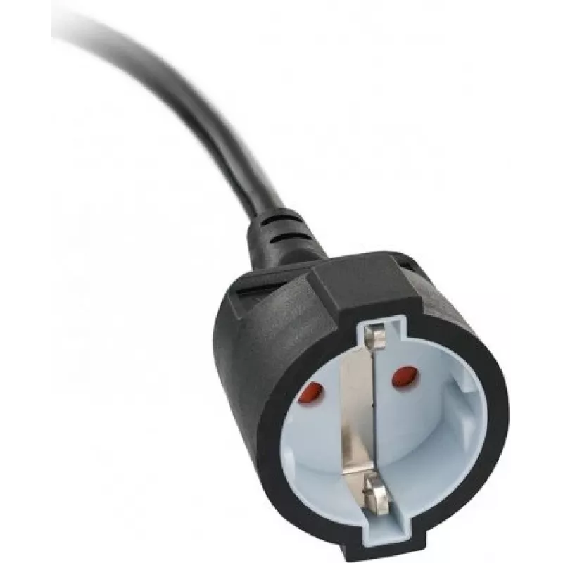 BRENNENSTUHL Short Extension Cable With Angled Flat Plug 2m