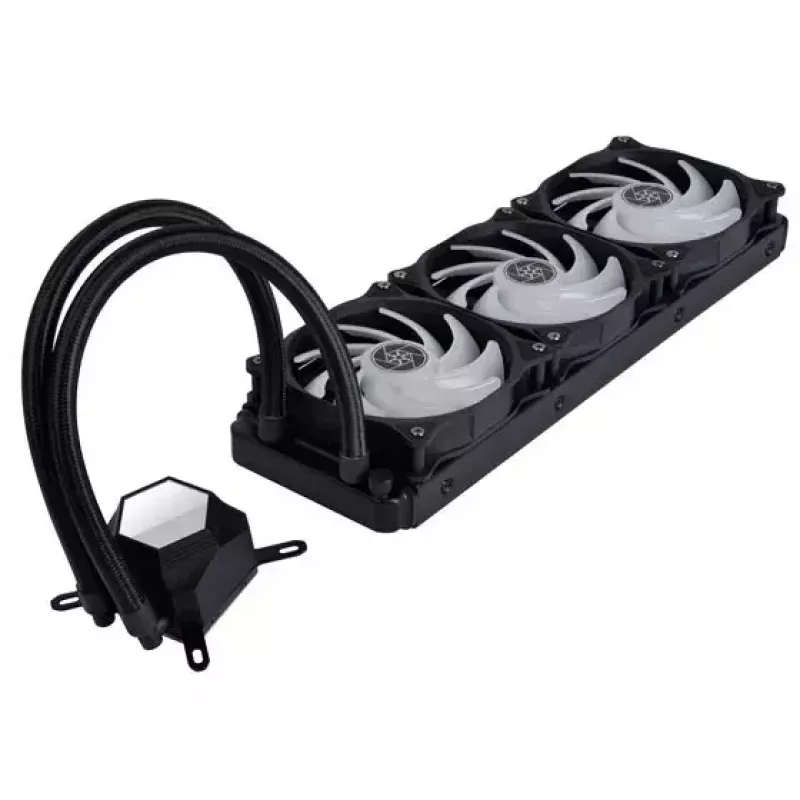 All-in-one liquid cooler Silverstone SST-PF360-ARGB-V2 12 cm Black