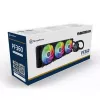 All-in-one liquid cooler Silverstone SST-PF360-ARGB-V2 12 cm Black
