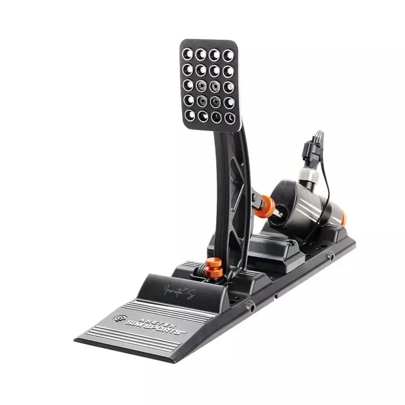 Asetek Invicta S sim racing gas and brake pedal set — model 40-010-0010006