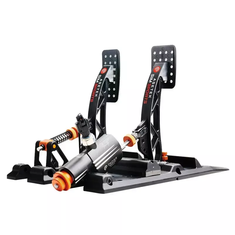 Asetek Invicta S sim racing gas and brake pedal set — model 40-010-0010006
