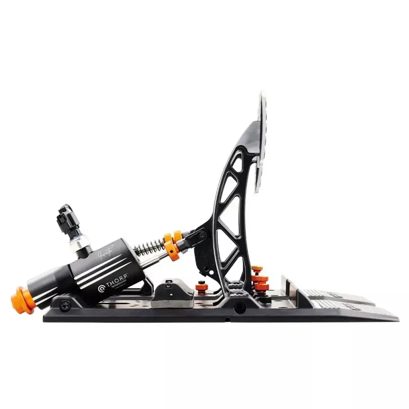 Asetek Invicta S sim racing gas and brake pedal set — model 40-010-0010006