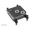 Water block Alphacool Core 1 Carbon Brass Copper Nickel Black 72mm