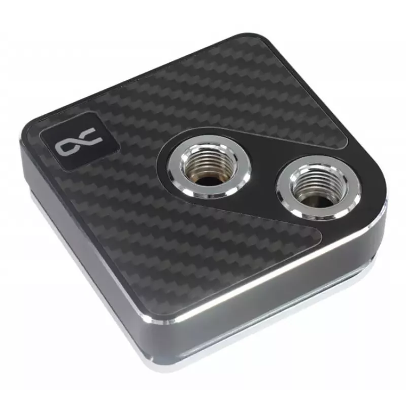 Water block Alphacool Core 1 Carbon Brass Copper Nickel Black 72mm