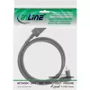 InLine DisplayPort 1.4 cable, 8K4K, upward angled, black/gold, 2m