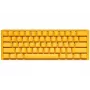 Ducky One 3 Yellow Mini Keyboard Gaming USB German Mechanical RGB