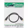 InLine High Speed HDMI Cable with Ethernet Premium 4K2K male / male black 1.5m