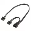 Fan Silverstone Shark Force 160 ARGB 1600 RPM Fluid Dynamic Bearing