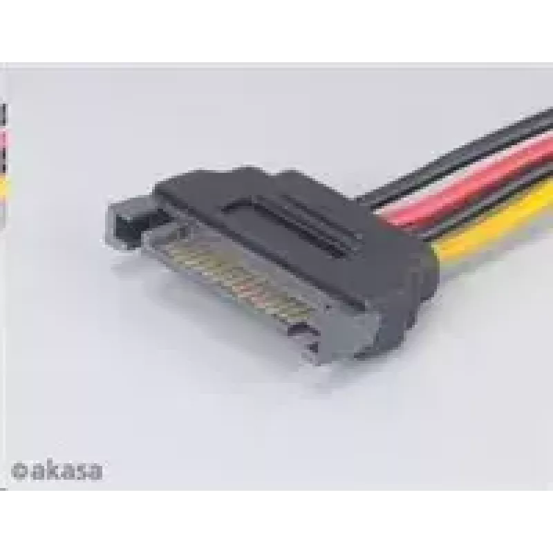Akasa SATA to 4‑pin Molex Adapter AK‑CBPW03‑KT02 15 cm cable, pack of 2