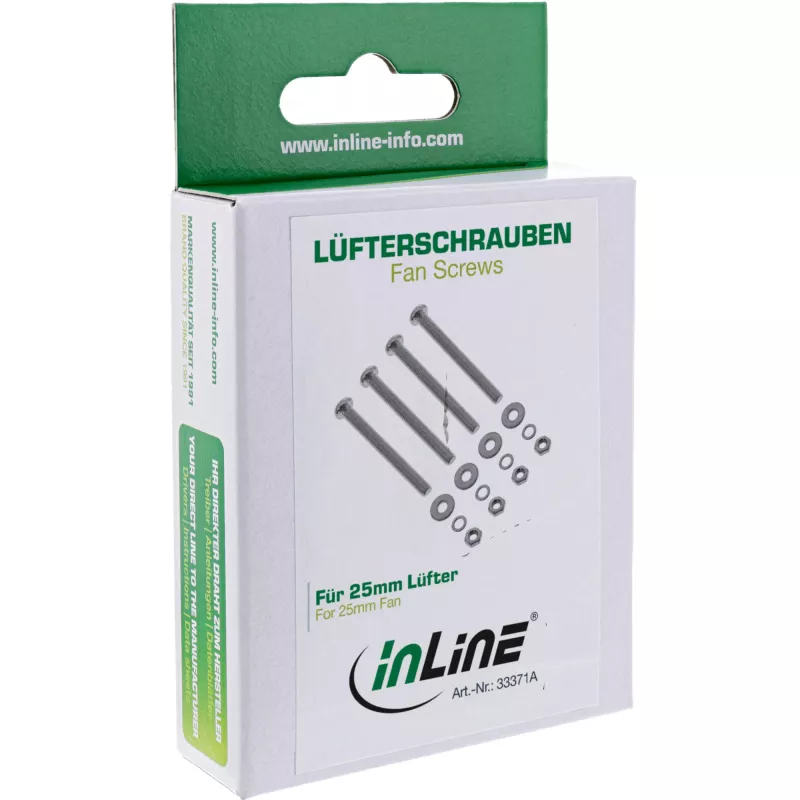 InLine Fan Screws Set InLine 33371A
